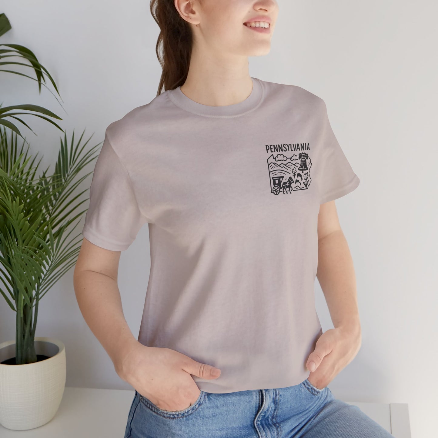 Keystone Lines – Pennsylvania Tee