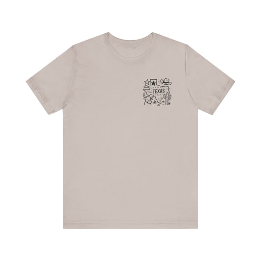 Lone Star Lines – Texas Tee