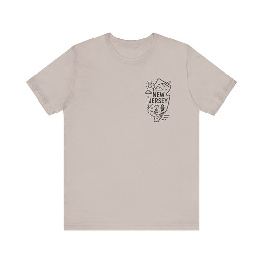 Shorelines & Skylines – New Jersey Tee